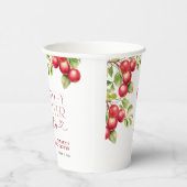 Modernes Appley nach dem Apple-Brautparty Pappbecher (Rechts)