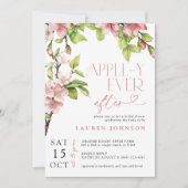 Modernes Appley nach dem Frühling Brautparty Einladung (Vorderseite)