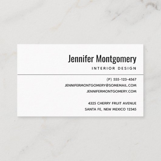 Modernes Aquamarin & Gold Agate auf Weiß Visitenkarte (Rückseite)