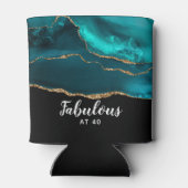 Modernes Aquamarines Agate Fabulous mit 40 Dosenkühler (Rückseite)