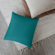 Modernes Aquamarines Kissen aus dem Mittelalter