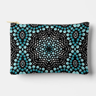 Modernes Aquamarines Trendy-Chic Stilvoll Girly Do Zubehörtasche