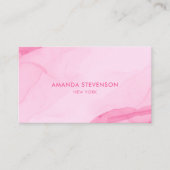 Modernes Aquarell abstrakt II Visitenkarte (Vorderseite)