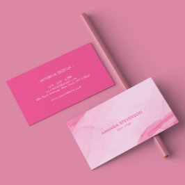 Modernes Aquarell abstrakt II Visitenkarte