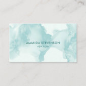 Modernes Aquarell abstrakt Visitenkarte (Vorderseite)
