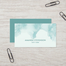 Modernes Aquarell abstrakt Visitenkarte