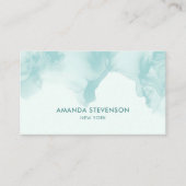 Modernes Aquarell abstrakt Visitenkarte (Vorderseite)