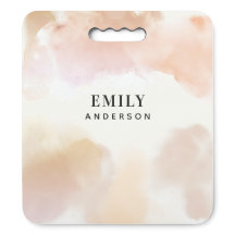 Modernes Aquarell minimale elegante rosa Pfirsich