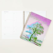 Modernes Aquarell-Notizbuch mit farbigen, schneebe Planer (Anzeige)