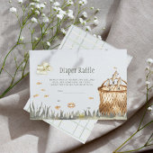 Modernes Aquarellgerät Begleitkarte