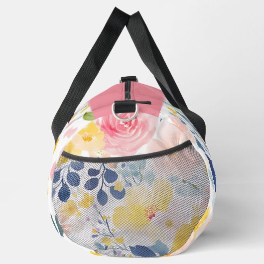 Modernes Aquarellmuster Duffle Bag (Rechts)