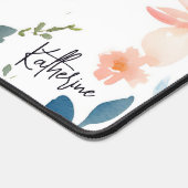 Modernes Aquarellmuster Schreibtischunterlage (Ecke)