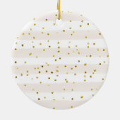 Modernes Aquarelltier erwarten wir Eltern Keramik Ornament (Hinten)