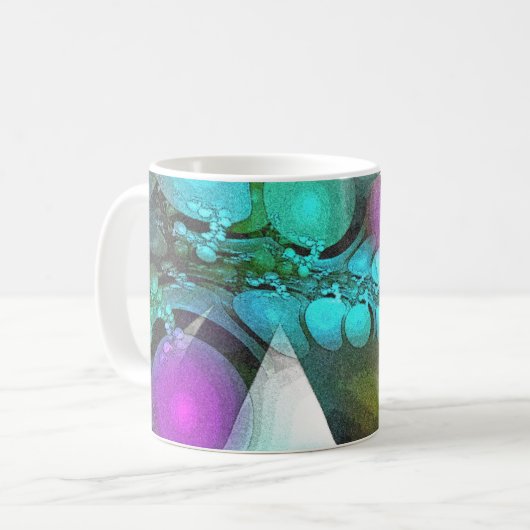 Modernes Arabesque Kaffeetasse (Vorderseite Links)