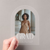 Modernes Arch Foto Akryllische Grad Ankündigung (Insitu (Handheld))