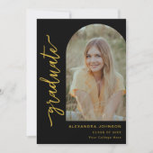 Modernes Arch-Foto Ankündigung (Vorderseite)