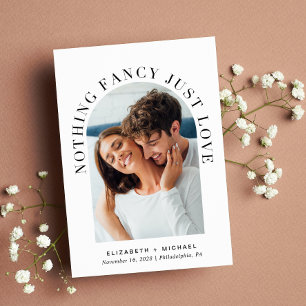 Modernes Arch Foto Nichts Extravagant nur Liebe Ho Einladung