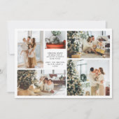 Modernes Arch Foto Weihnachten (Rückseite)