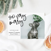 Modernes Arch Foto Weihnachten