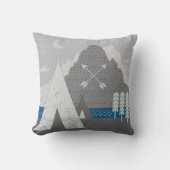 Modernes Arrow-Muster-Entwurfskissen Kissen (Vorderseite)