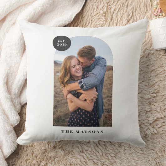 Modernes Arschrahmen mit individuellem Foto - Schw Kissen (Decke)