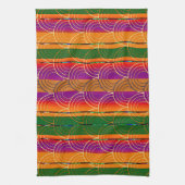 Modernes Art Deco Design Geschirrtuch (Vertikal)