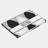 Modernes Art Guest Book Gästebuch (Ecke)
