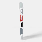 Modernes Art Hexagon Muster Case-Mate iPhone Hülle (Rückseite / Links)