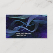 Modernes Art IT Data Analyst Visitenkarte (Rückseite)