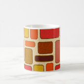 Modernes Art Square Muster Kaffeetasse (Mittel)