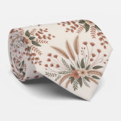 Modernes ästhetisches bohroähnliches Muster Krawatte (Gerollt)