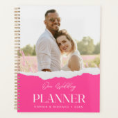 Modernes ästhetisches Script Custom Foto Planer (Vorderseite)