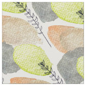 Modernes ästhetisches Wasserfarbenblatt Stoff (Nahaufnahme)