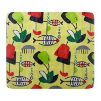 Modernes, atomares Design-Schneidboard Mitte des J