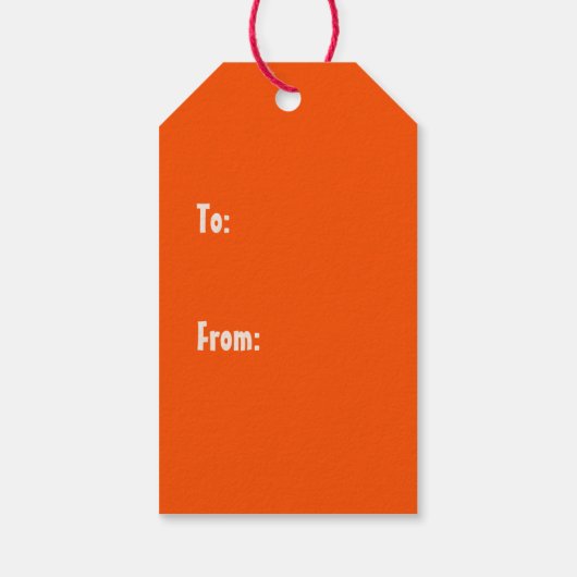 Modernes, atomares Dottern-Muster aus dem Mittelal Geschenkanhänger (Rückseite)