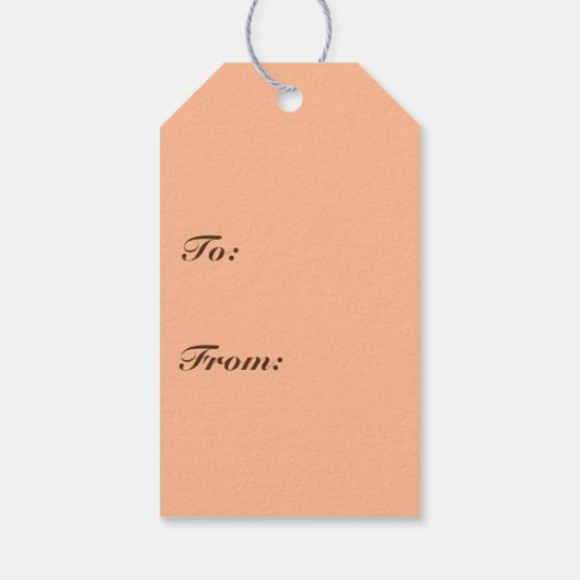 Modernes Atomdruckverfahren Mitte des Jahrhunderts Geschenkanhänger (Rückseite)