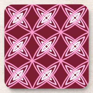 Modernes Atomdruckverfahren Mitte des Jahrhunderts Getränkeuntersetzer