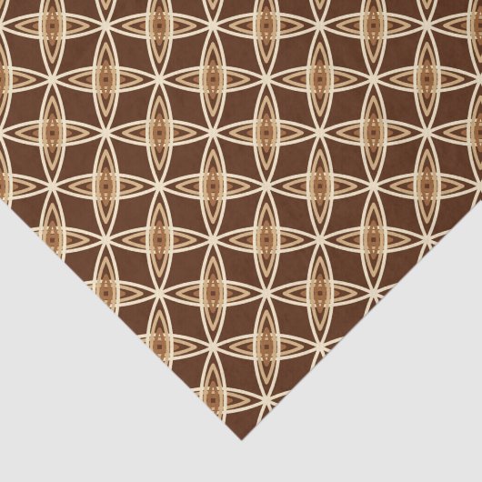 Modernes Atomdruckverfahren Mitte des Jahrhunderts Seidenpapier (Ausschnitt)