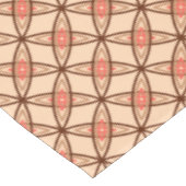 Modernes Atomdruckverfahren Mitte des Jahrhunderts Tischdecke (Schrägansicht)