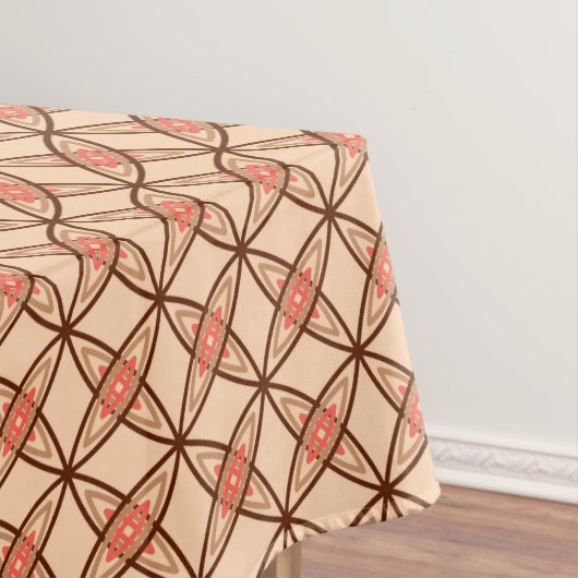 Modernes Atomdruckverfahren Mitte des Jahrhunderts Tischdecke (Beispiel)