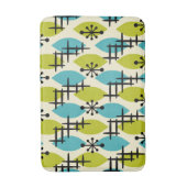 Modernes Atomfallmuster des Mittelalters Badematte (Vorderseite Vertikal)