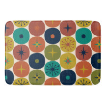 Modernes AtomFuture Retro-Muster Mitte des Jahrhun