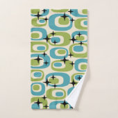 Modernes Atommuster aus dem Mittelalter Badhandtuch Set (Handtuch)