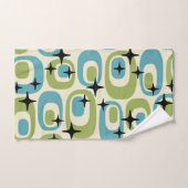 Modernes Atommuster aus dem Mittelalter Badhandtuch Set (Handtuch)