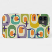 Modernes Atommuster aus dem Mittelalter Case-Mate iPhone Hülle (Rückseite (Horizontal))