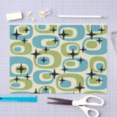 Modernes Atommuster aus dem Mittelalter Seidenpapier (Handwerk)