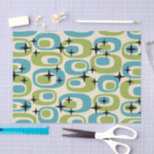 Modernes Atommuster aus dem Mittelalter Seidenpapier (Handwerk)