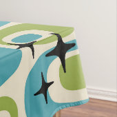 Modernes Atommuster aus dem Mittelalter Tischdecke (Beispiel)