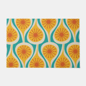 Modernes Atomtropfenmuster aus dem Mittelalter Fußmatte (Vorderseite)