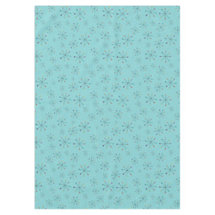 Modernes Atomzeitalter Aqua Blue Pattern aus dem M Tischdecke